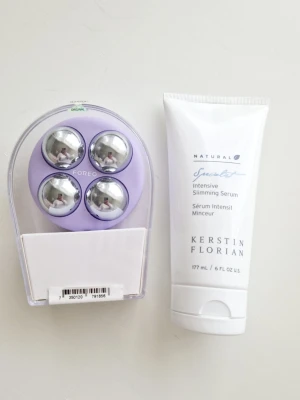 Foreo bear 2 body &  Intensive Slimming Serum Kerstin Florian - "Tre avancerade teknologier i en enhet: Advanced Microcurrent™, Sculpting Microcurrent™ och T-Sonic™ massage  Tonar musklerna på djupet samtidigt som huden stramar upp för synligt fastare resultat  Stimulerar mikrocirculation och lymfdränering Nypris 3895 kr  mer info https://www.foreo.com/bear-2-body-collection?p=274#ecommerce Kerstin Florian Serum med växtbaserade extrakt som ger spänst, minimerar uppkomsten av celluliter https://www.emeliehudterapeut.se/product/30536/ Nypris 600 kr oöppnad!