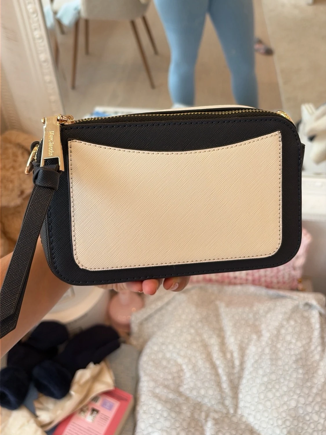 Mörkblå Marc Jacobs handväska - 2