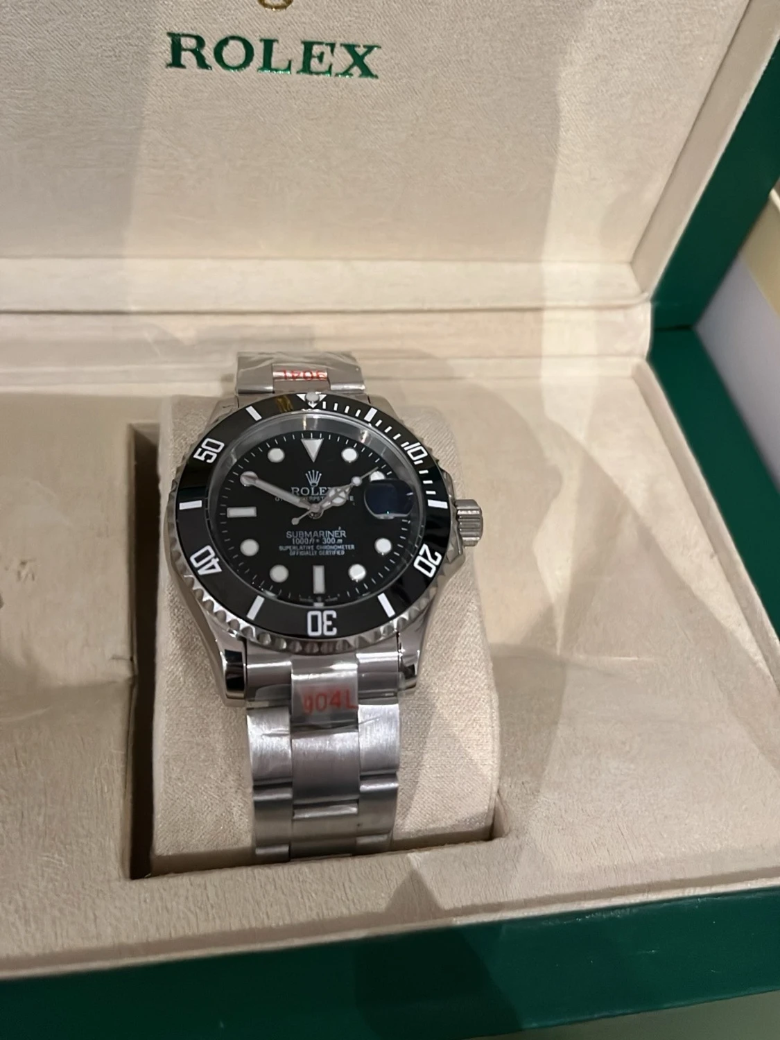 Rolex Submariner svart urtavla - 1