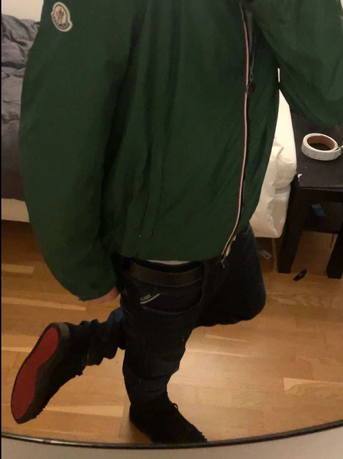 Grön vindjacka från Moncler - 1