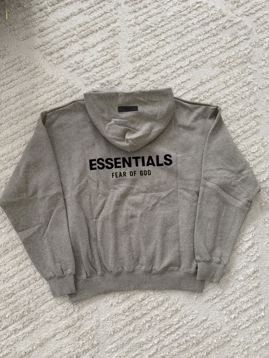 Essentials dark oatmeal hoodie - 2