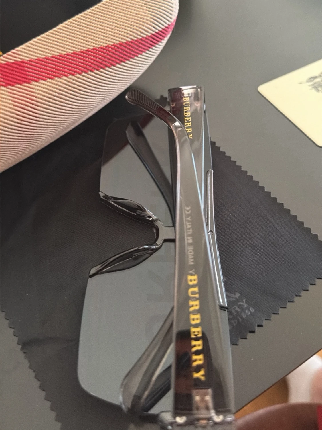 Burberry spegelglas solglasögon - 2