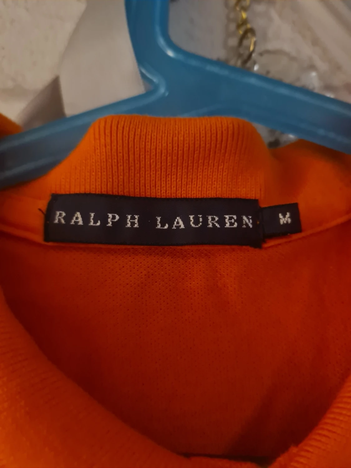 Orange polotopp från Ralph Lauren Storlek M - 2
