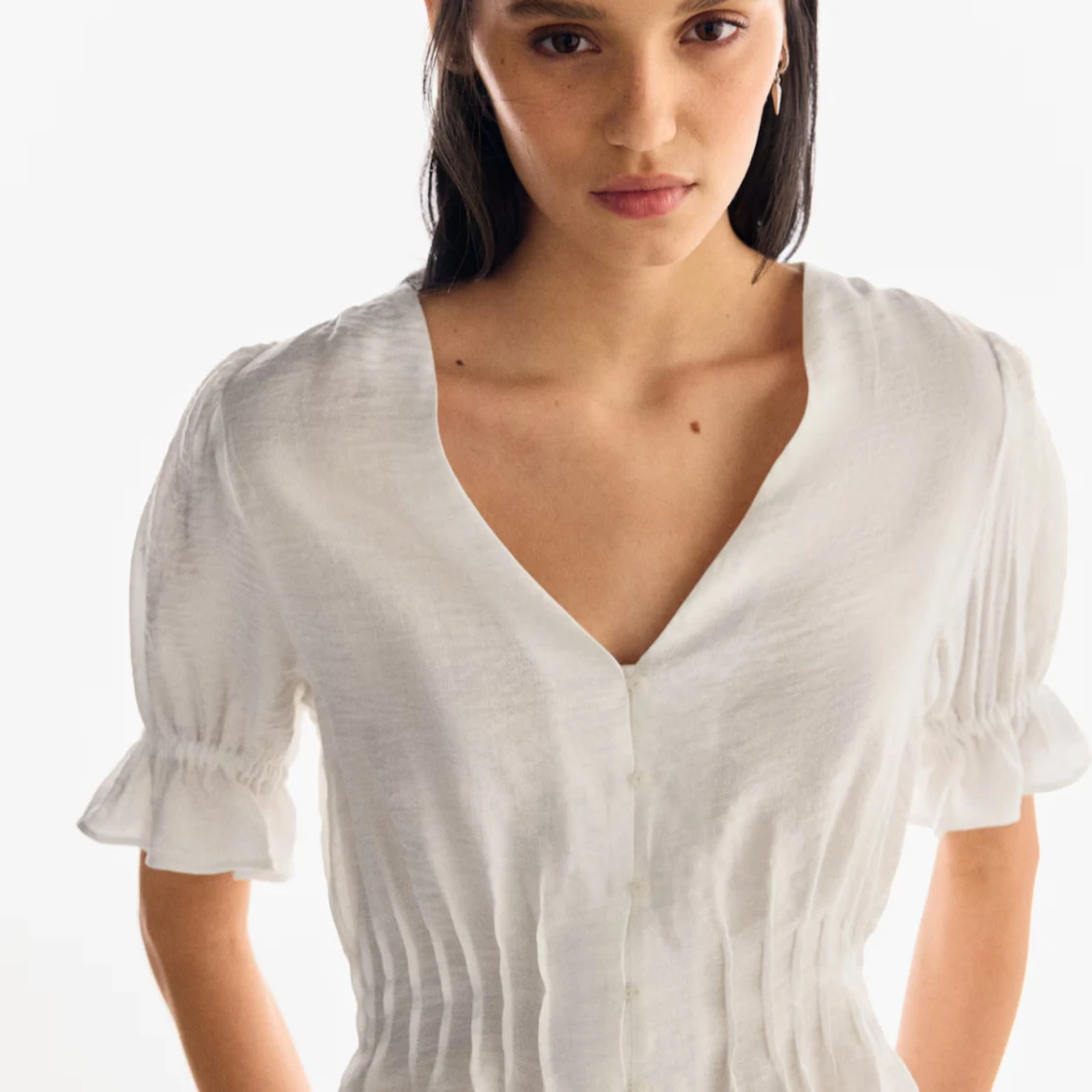 Vit blus  - 2
