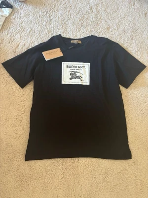 Burberry t-shirt - Tjena! Säljer min burberry tisha då jag växt ut den. Den är använd fåtal gånger så den ser iprincip helt ny ut. Behöll burberry lappen när jag köpte den ny så den fås med