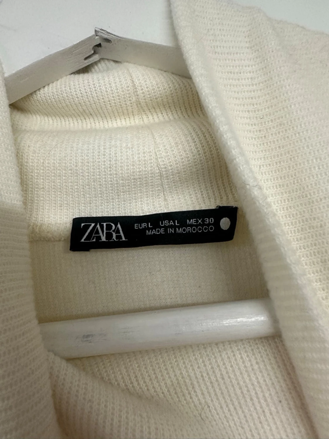 Vit polotröja från Zara - 1
