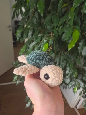 Virkad sköldpadda - Virkad söt sköldpaddor 