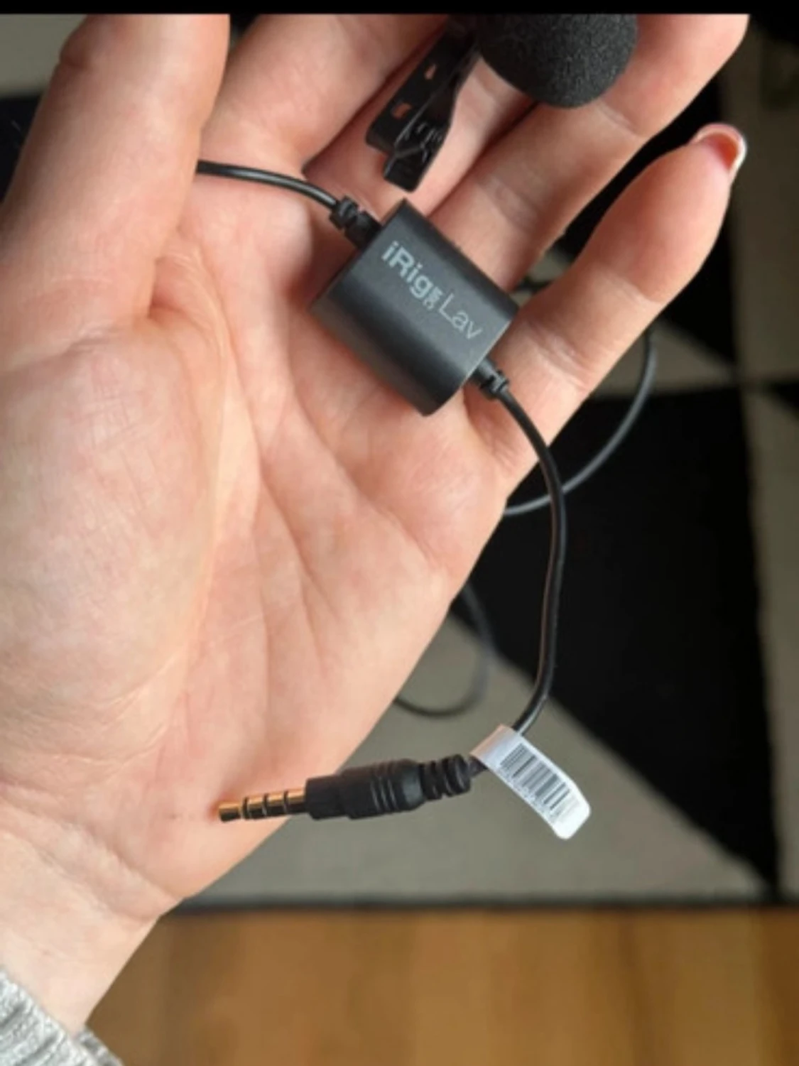 iRig Lav mygga mikrofon svart - 2