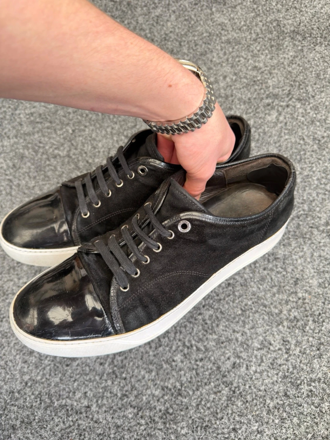 Lanvin uk10 svart - 2