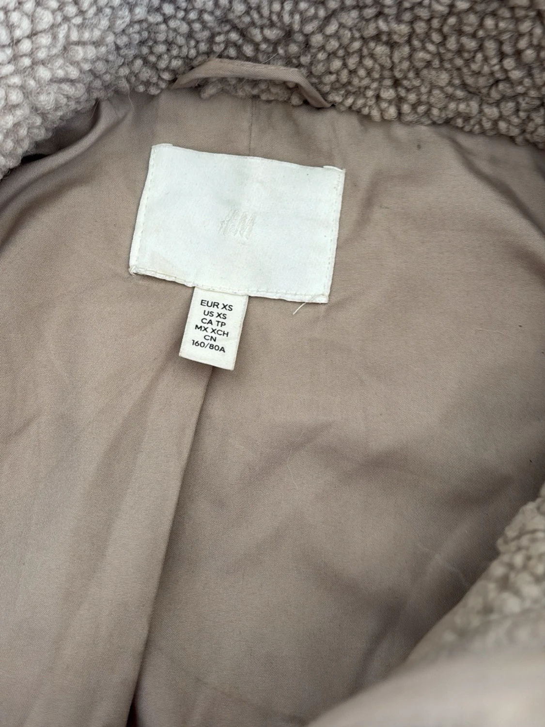 piléjacka / Teddy jacka H&M - 3