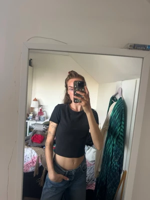 Zara top - Basic crop top T-shirt från Zara som jag aldrig använt 
