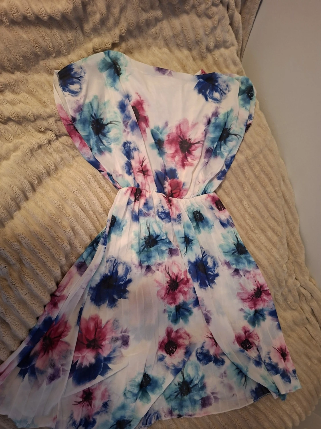 Blommig klänning