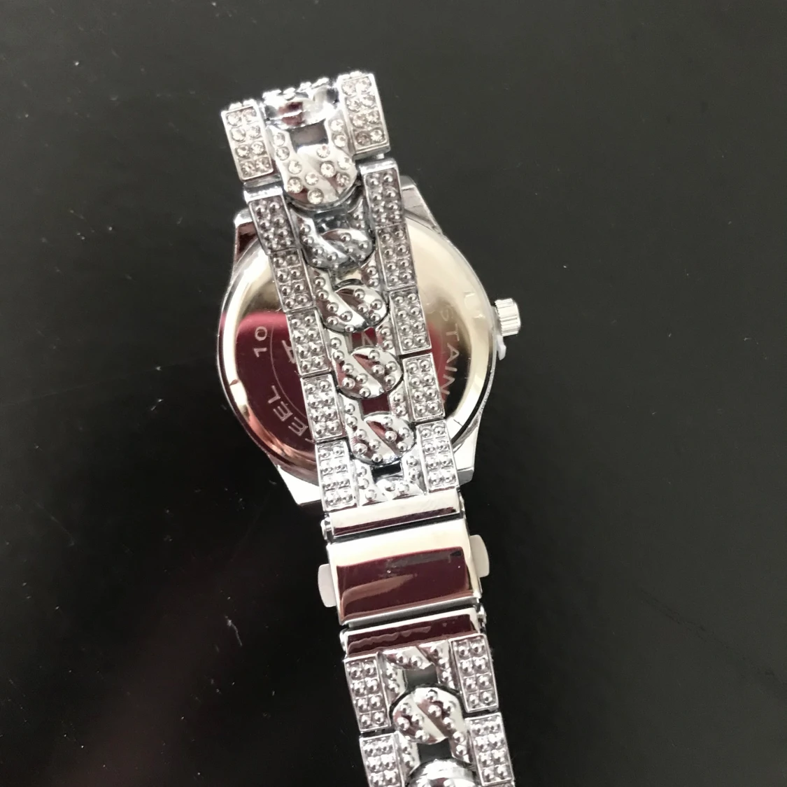 Super Häftig Dam Strass Klocka  - 91