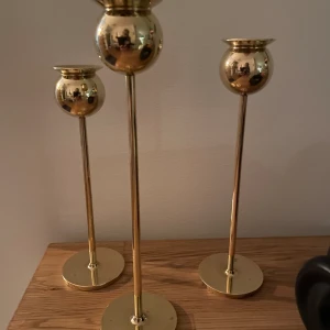 Skultuna Tulip - Skultuna Tulip set om tre i fint skick.