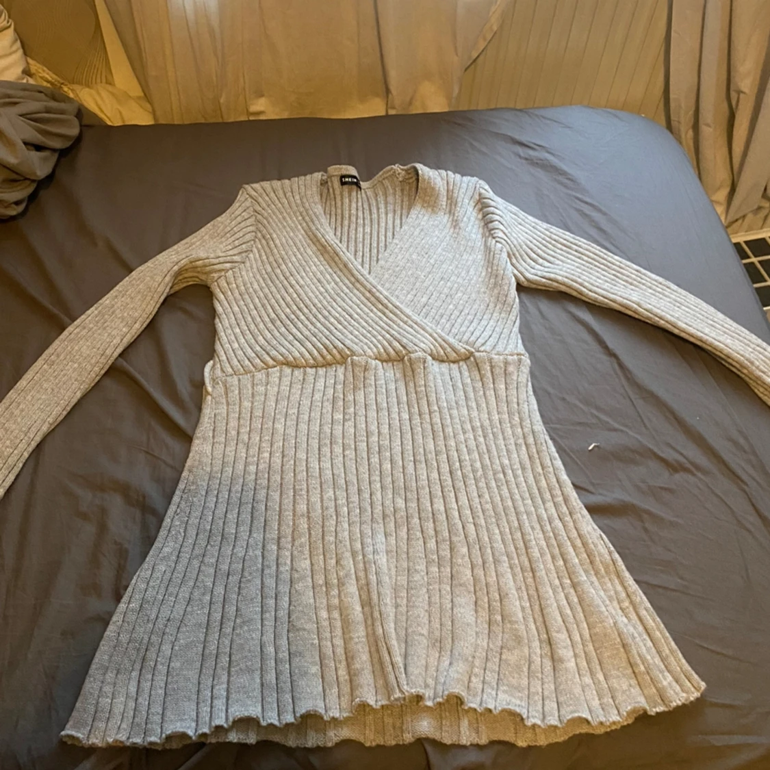 Ett grått mysigt sett 