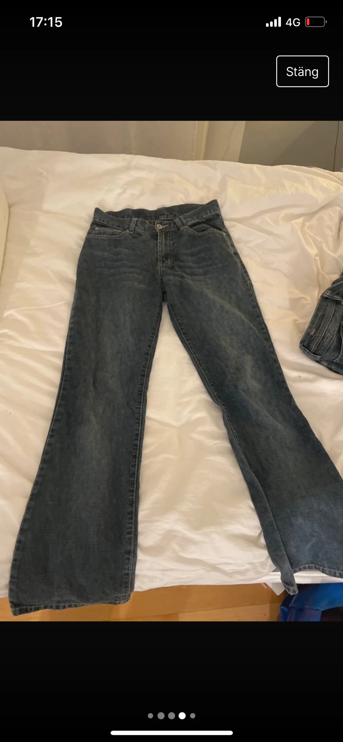 Lågmidjade jeans - 90