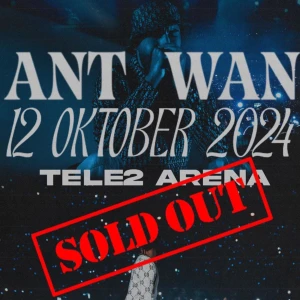 Ant wan - 1 sitt plats på tele2 12 oktober, budgivning 