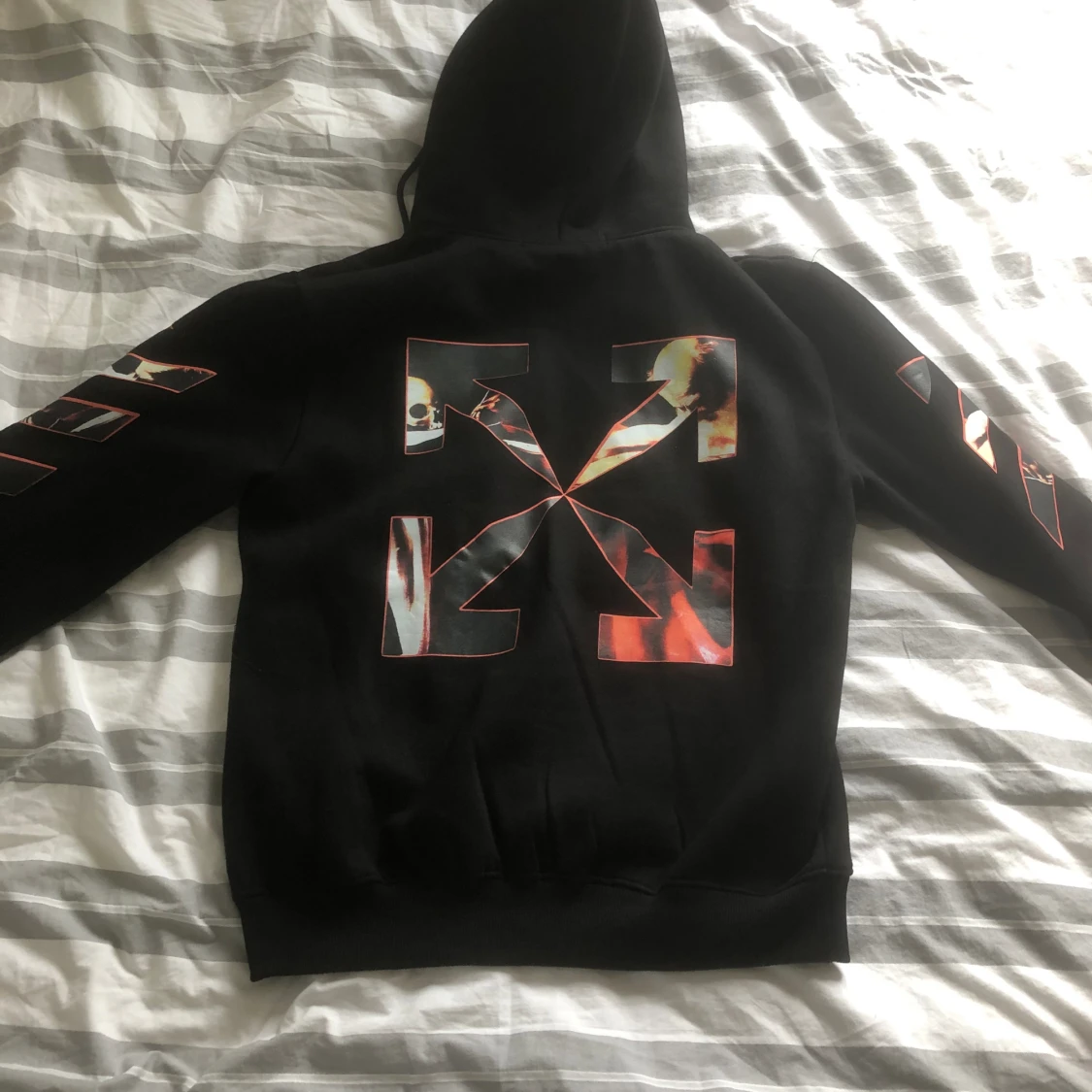 Off White Hoodie Caravaggio Black  - 90