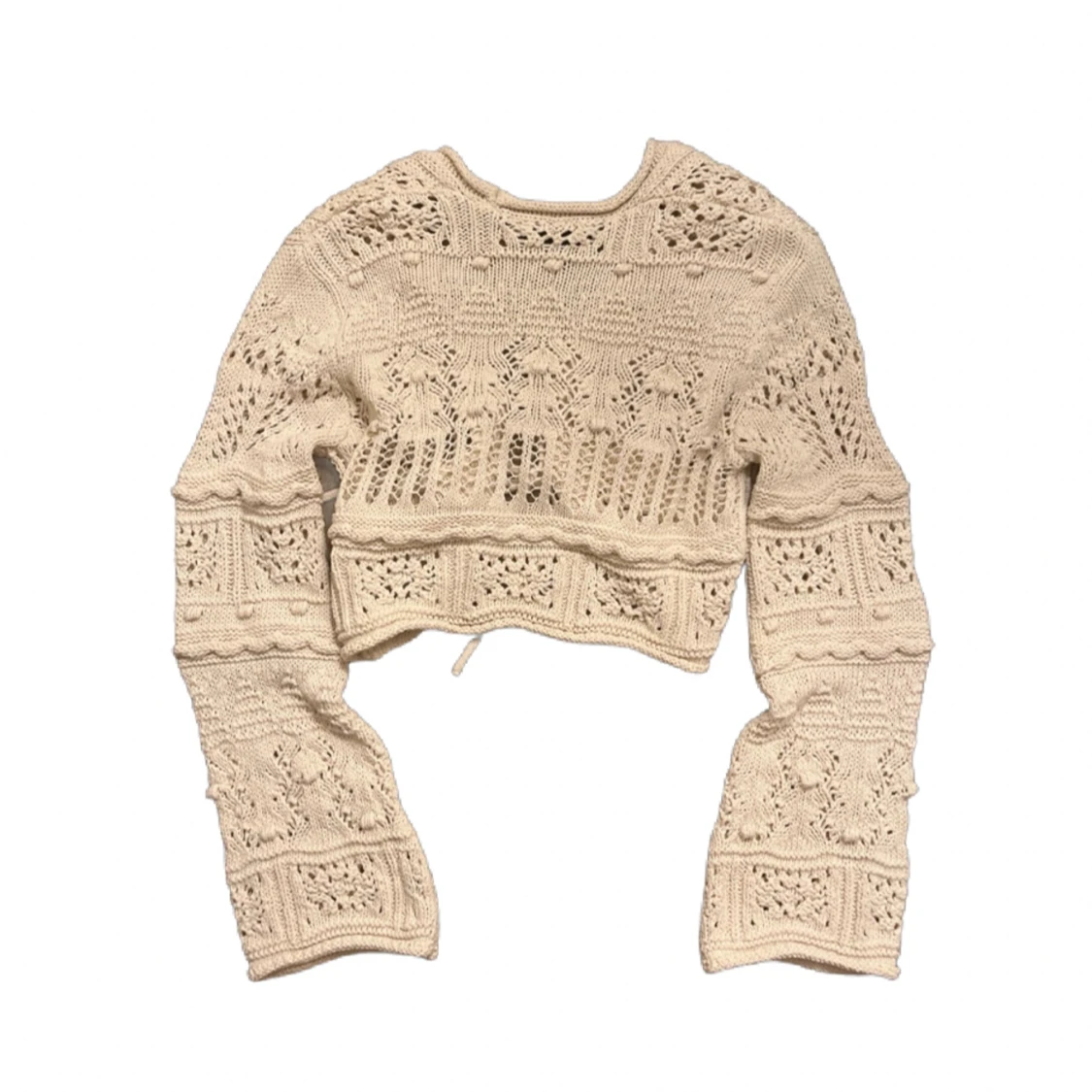 Stickad boho kofta - 90