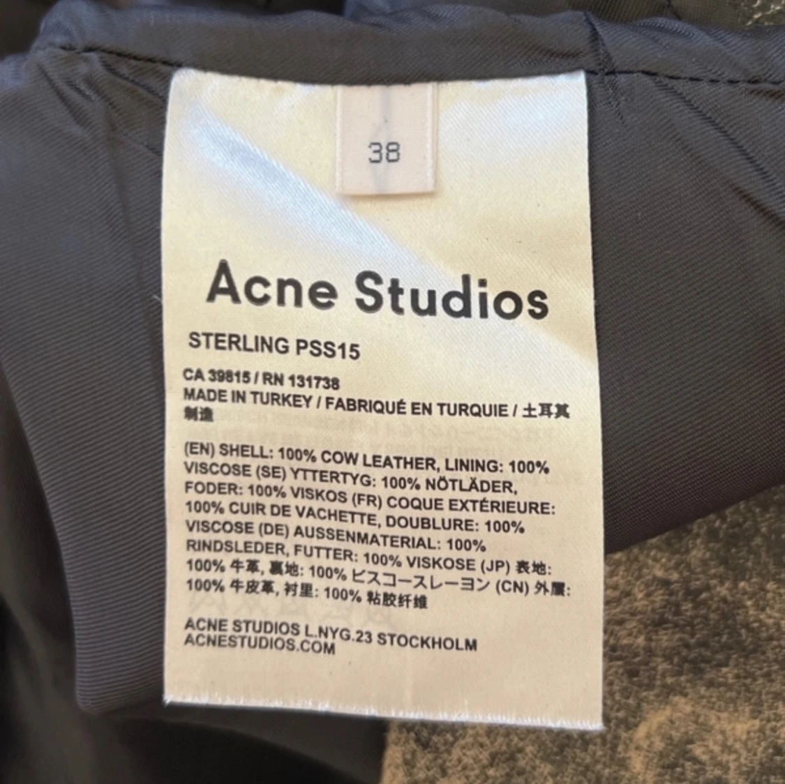Acne studios kjol - 91