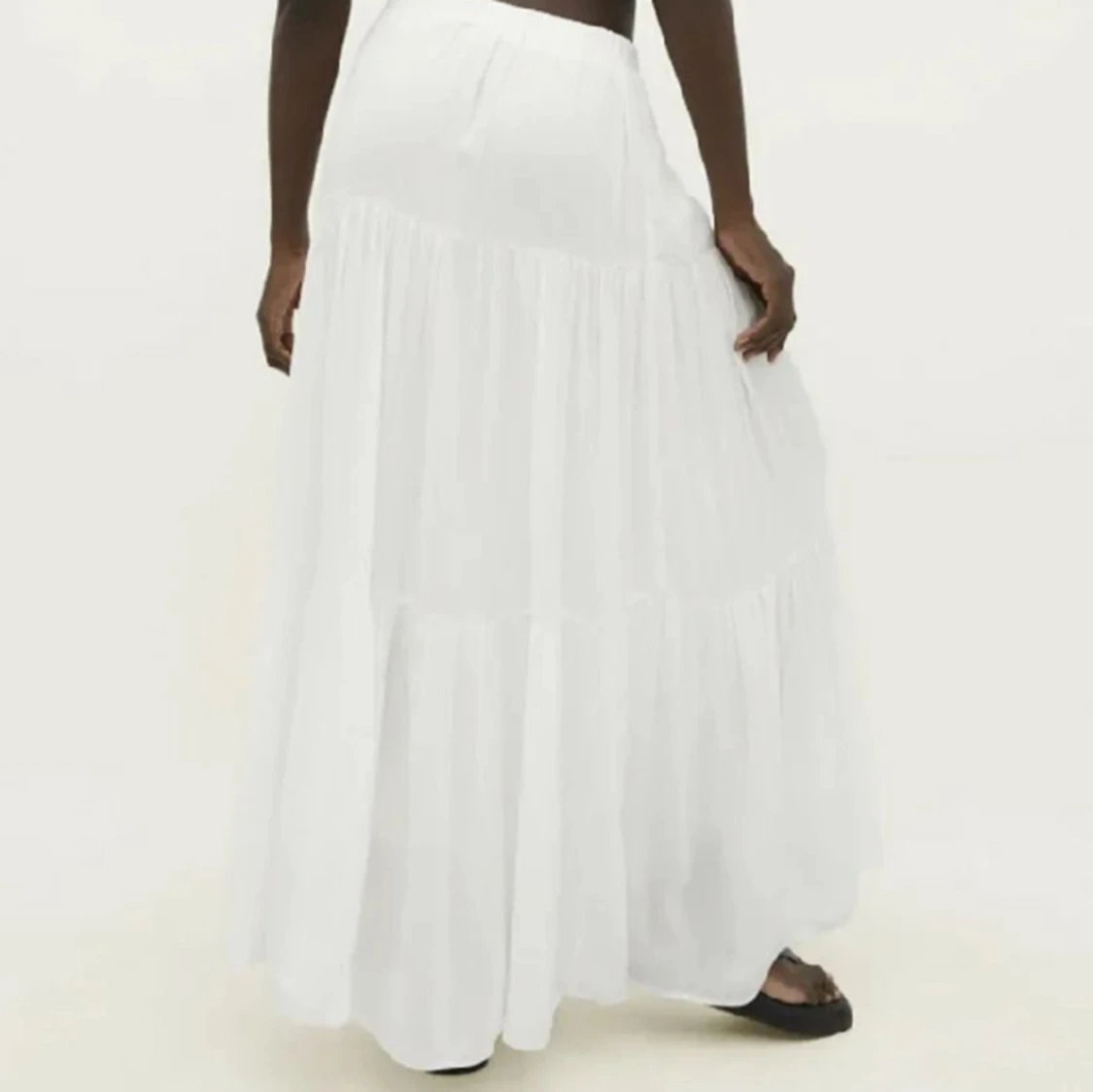 Stradivarius vit långkjol - 90