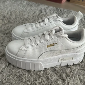 Puma skor - Säljer nu mina Puma skor då de inte kommer till användning. De är i sparsamt använda och i mycket bra skick. De är i strl 36😊