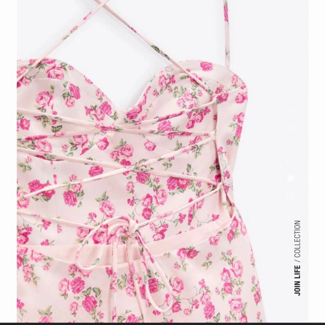 Blommig klänning  - 91