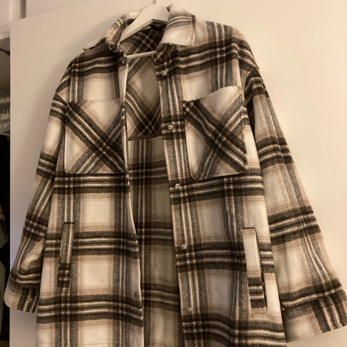 Rutig oversized kappa - 90