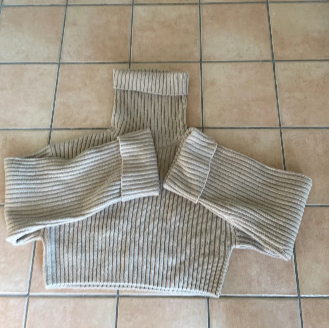 Stickad tröja tjej  - 90