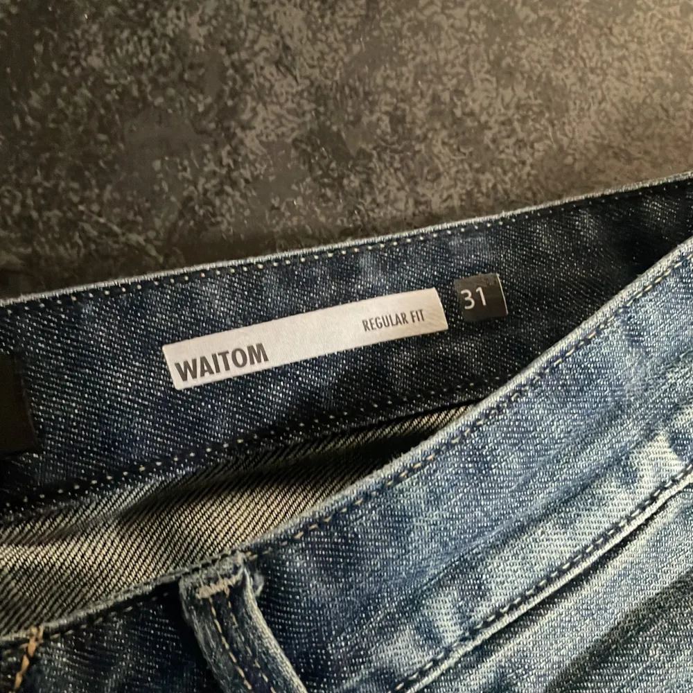 Säljer ett par snygga Replay jeans. Skick 9/10. Jeans & Byxor.