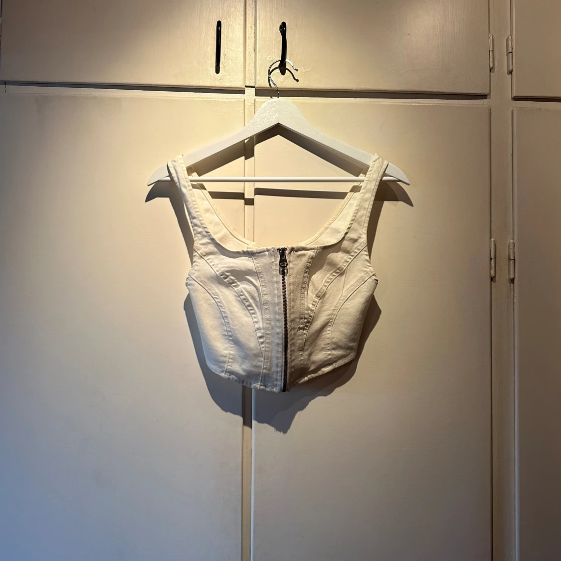 Jeanstopp med dragkedja - 90