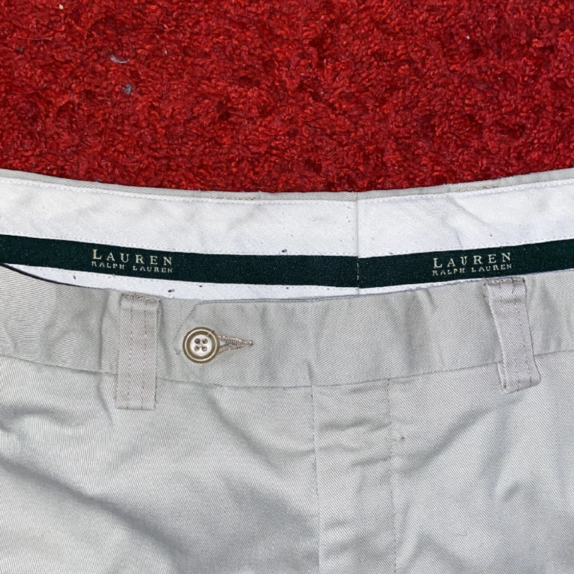 Beige Ralph lauren kostymbyxor - 91