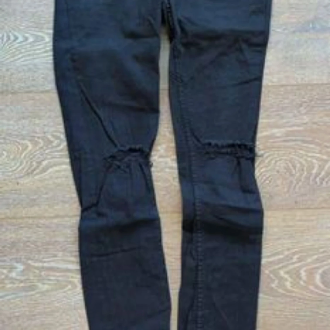 Svarta skinny jeans 