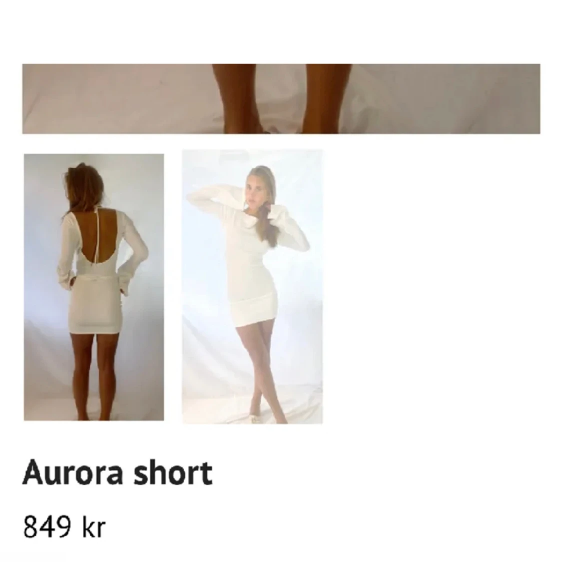 Bystina klänning - 90