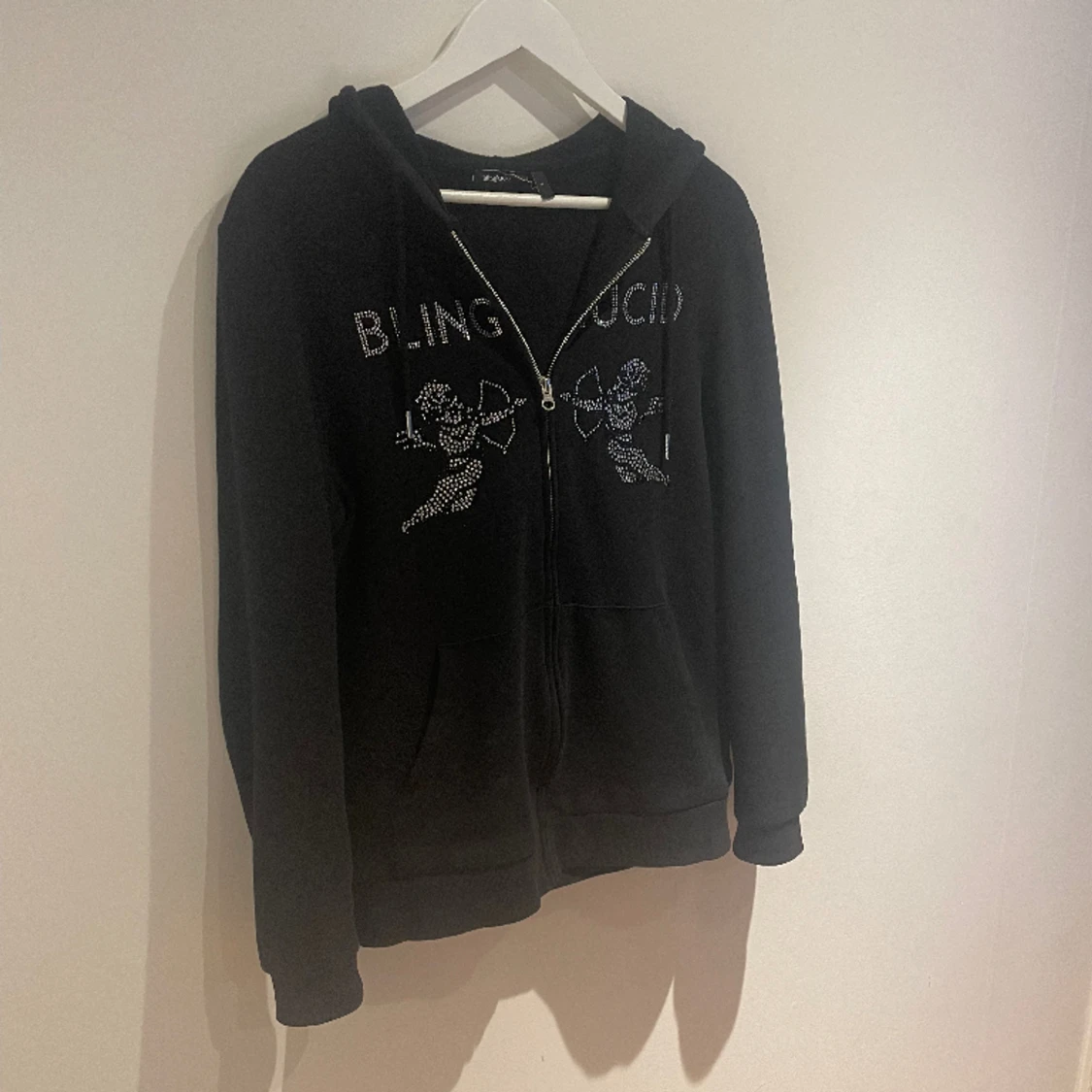 Rhinestone hoodie  - 90