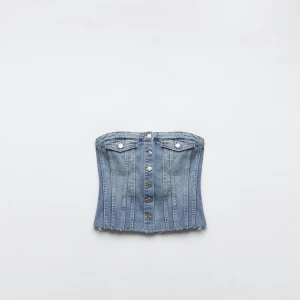 Denim korsett ❤️ - Super fin denim korsett från zara, köpt för 329kr❤️sparsamt använd 