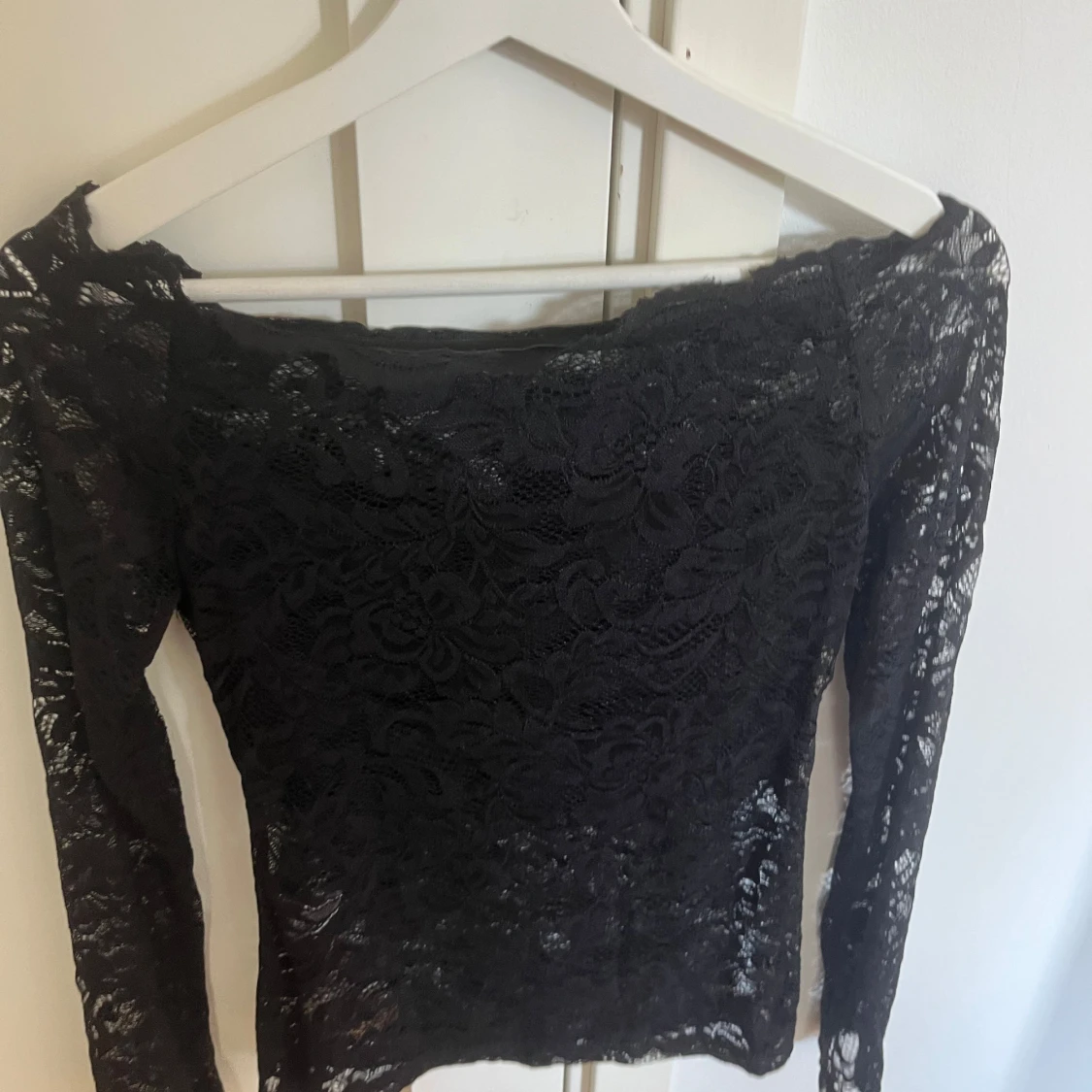 Fin blus med mönster - 90