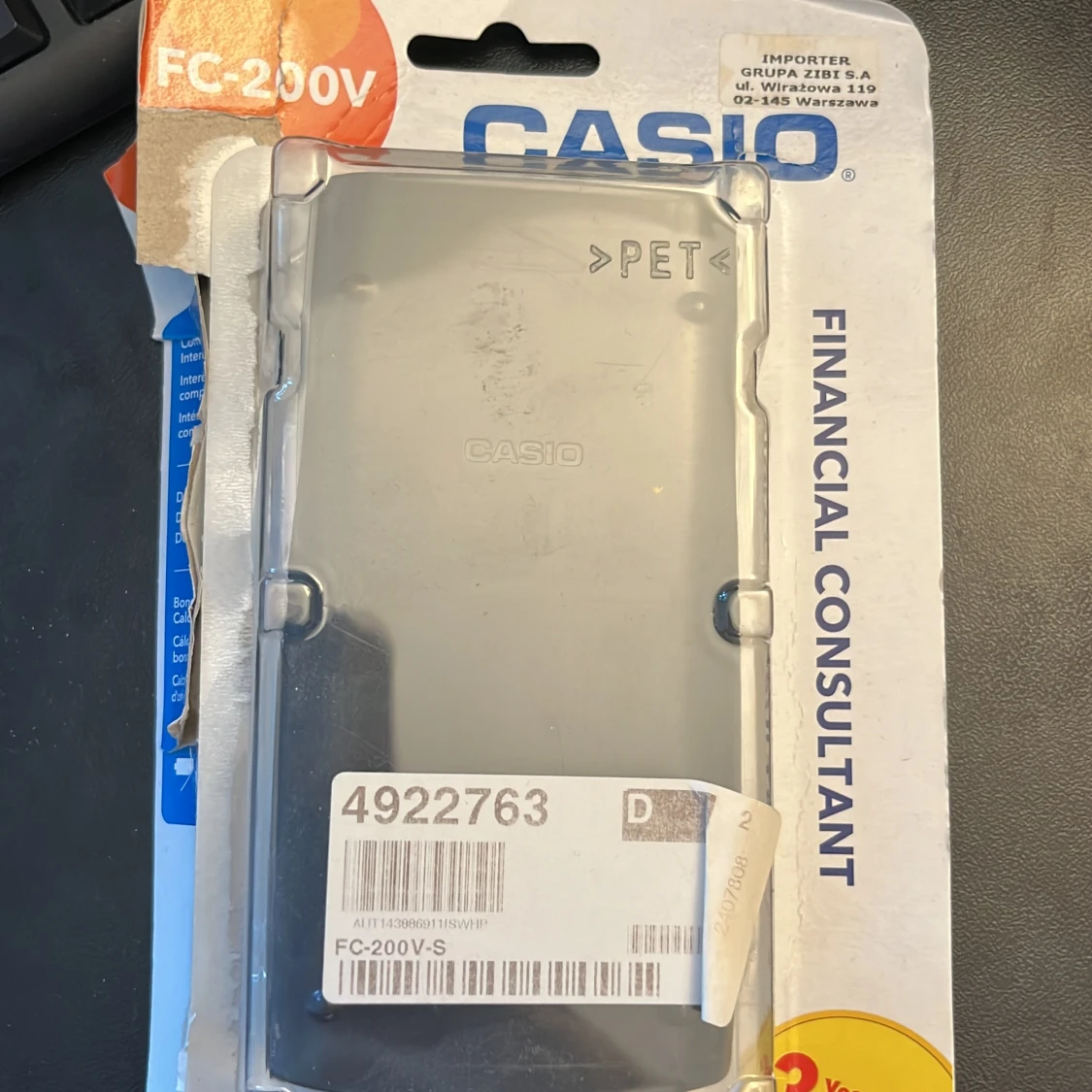 Casio FC-200V finans miniräknare - 90