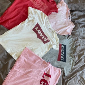 Märkes t-shirts  - Fem olika märkes t-shirts från gant, lee och Levis. Storlek XS och S. Bra skick. 50 sek för en, 300 för alla! 
