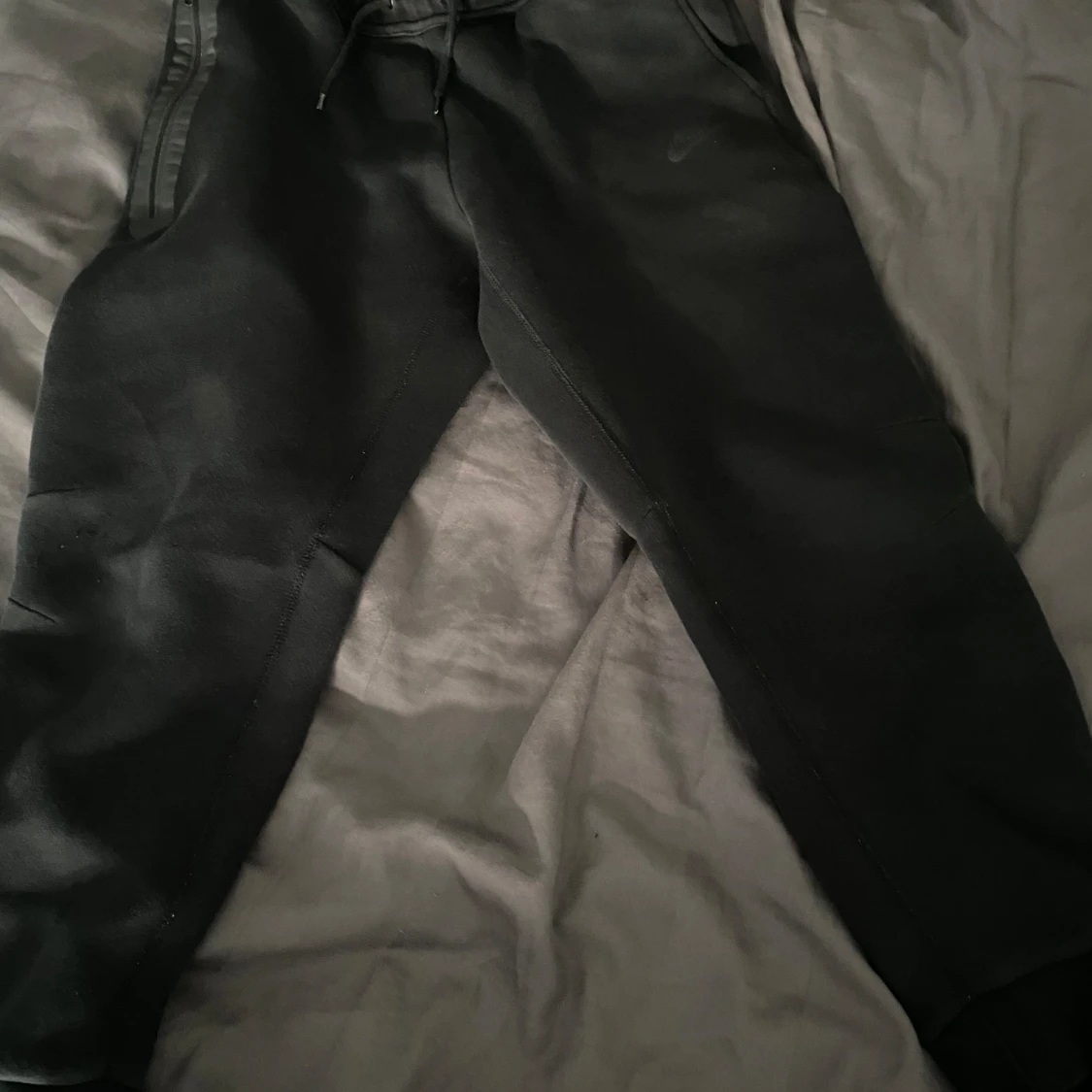 Nike tech fleece hoodie/byxor - 1