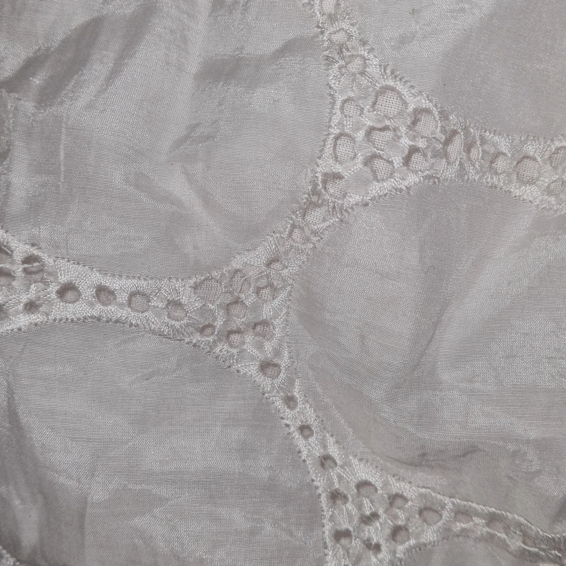 Gammal oanvänd vit klänning - 91