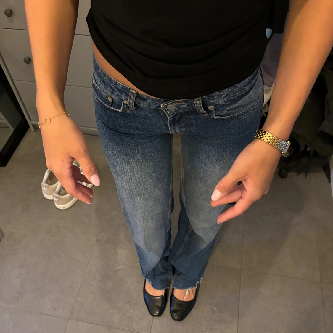 Lågmidjade jeans - 91