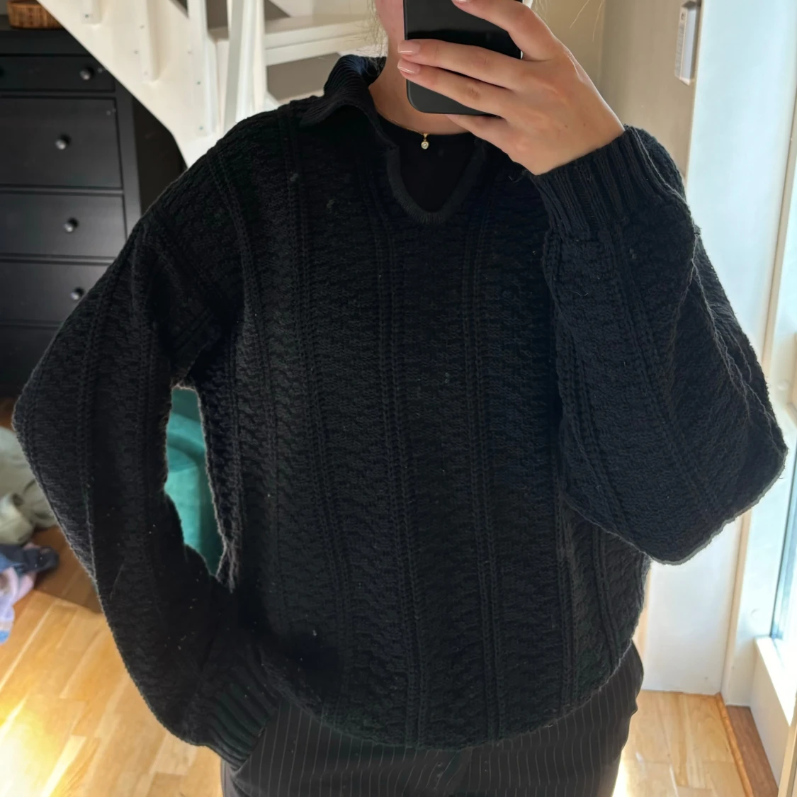 Stickad tröja  - 90