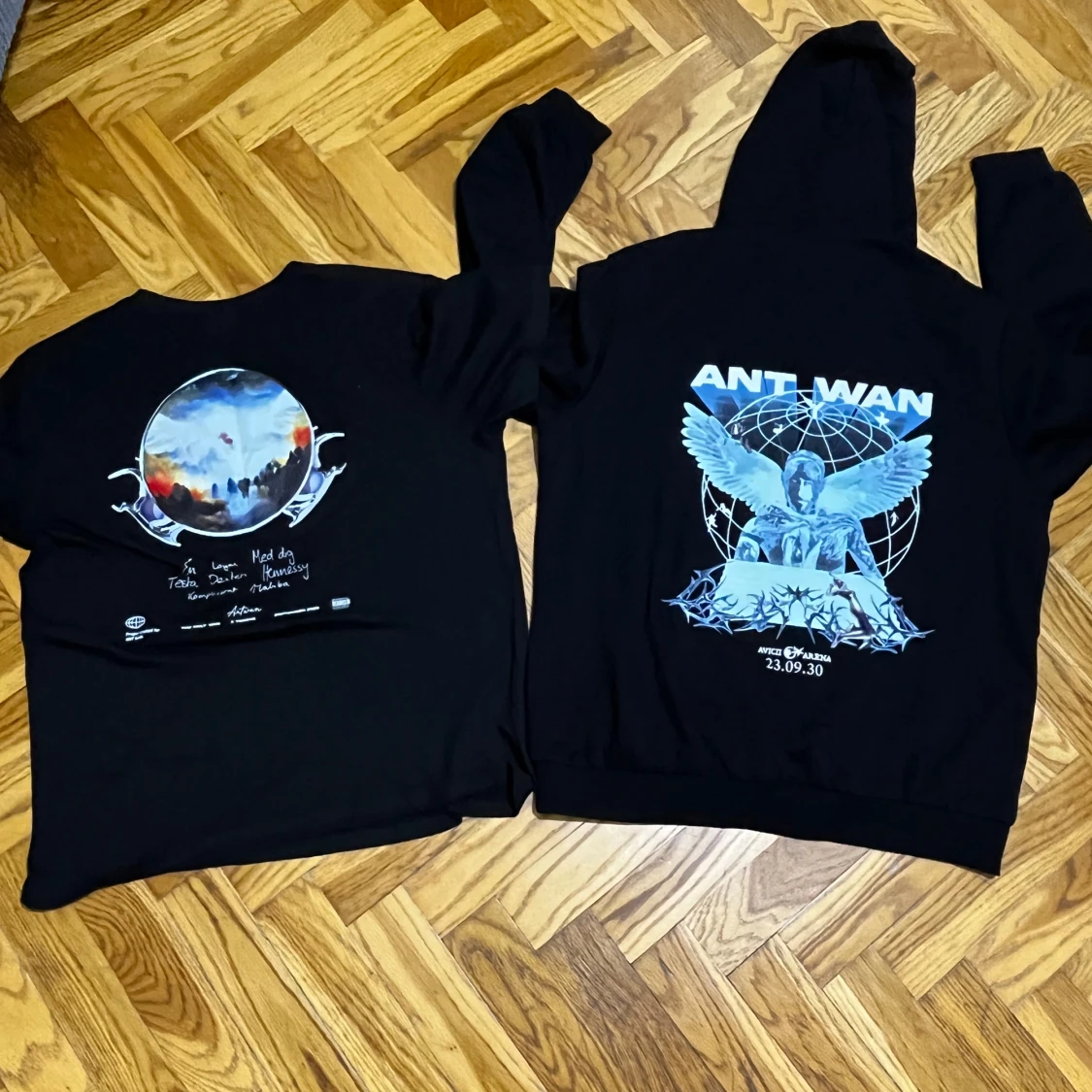 ANTWAN tshirt+hoodie(konsert)