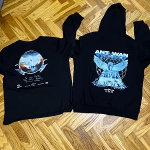 ANTWAN tshirt+hoodie(konsert) - För pris skriv, är inte säker med priset. Men minst 800 på båda, för jag köpte båda för 1300 kr.9