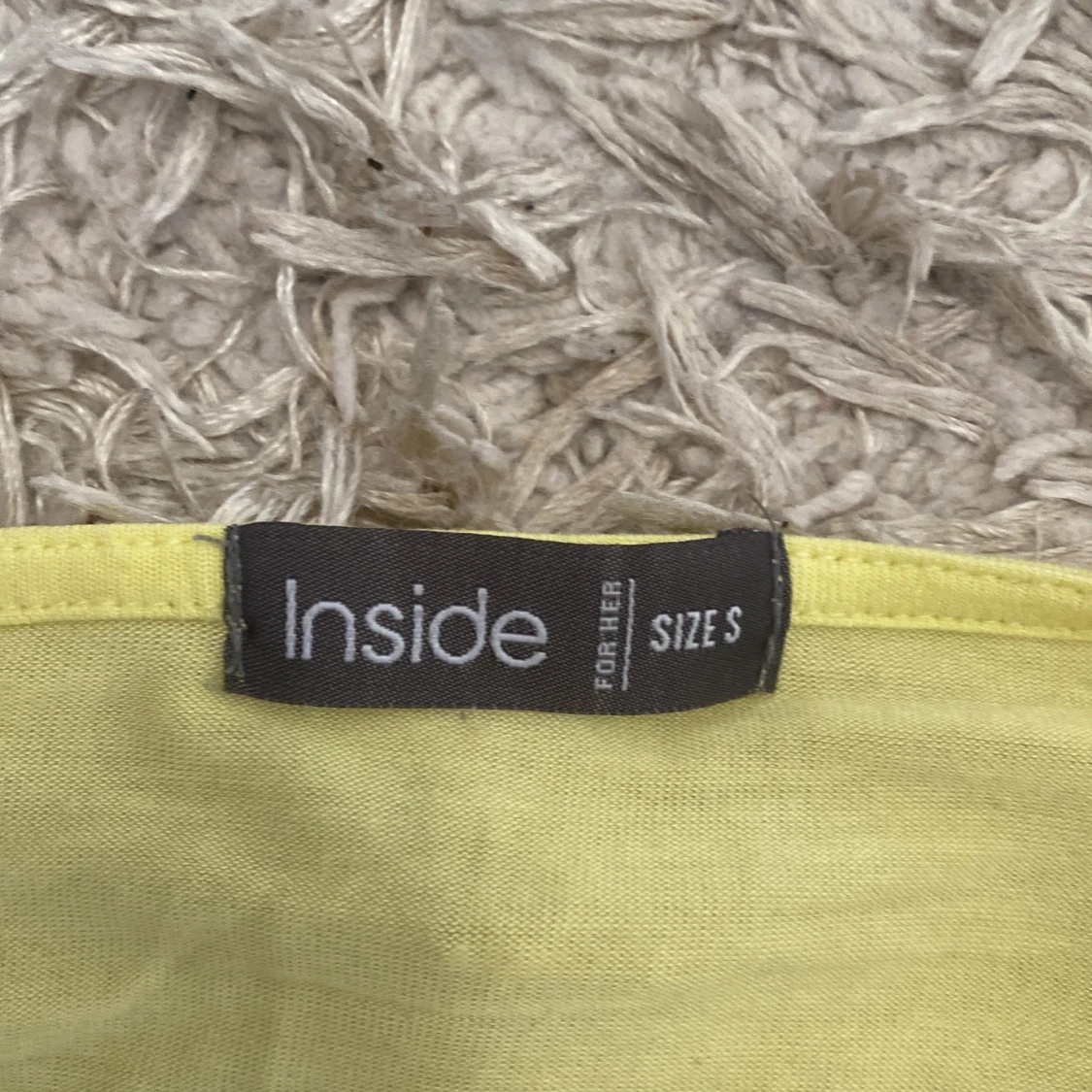 Gult sommar linne - 92