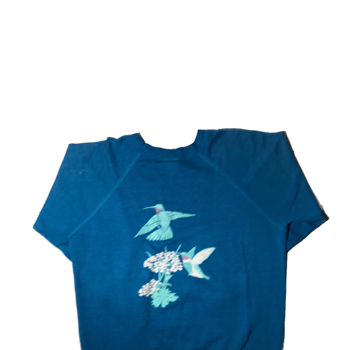 Vintage collage tröja med dubbeltryck - 90