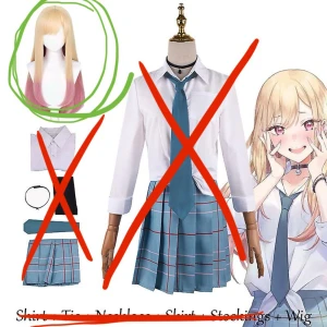 My dress up darling cosplay wig  - Använde aldrig så den är inte stylad eller någonting 🫶  Fraktar gärna men då står köparen för frakten!! 