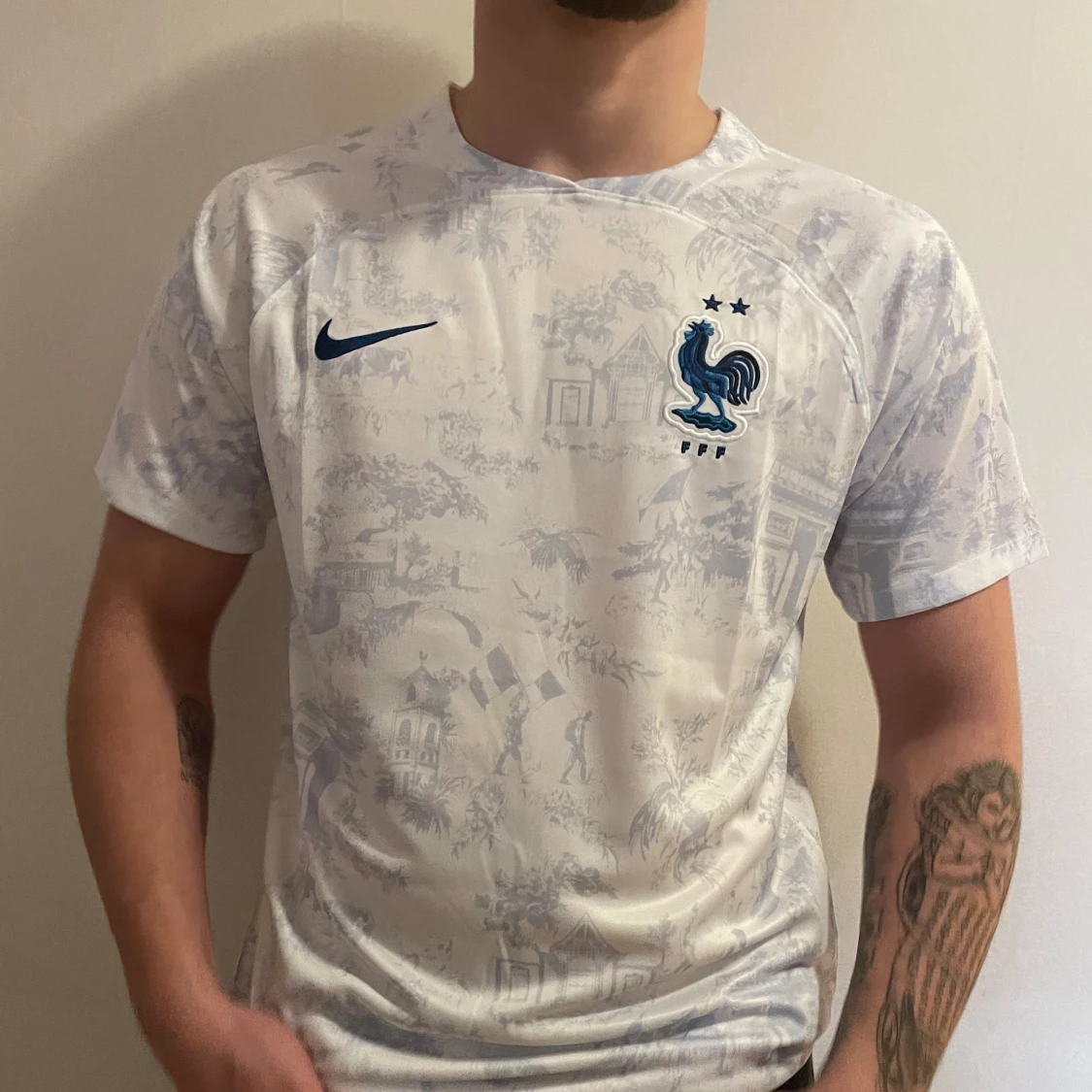 Frankrike Bortatröja 