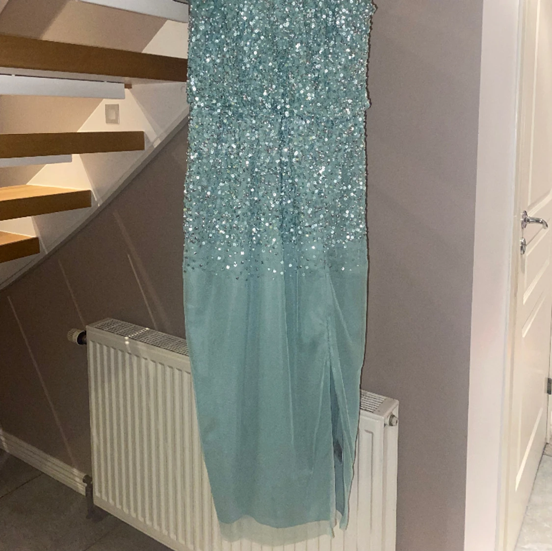 Cool turkos klänning - 90